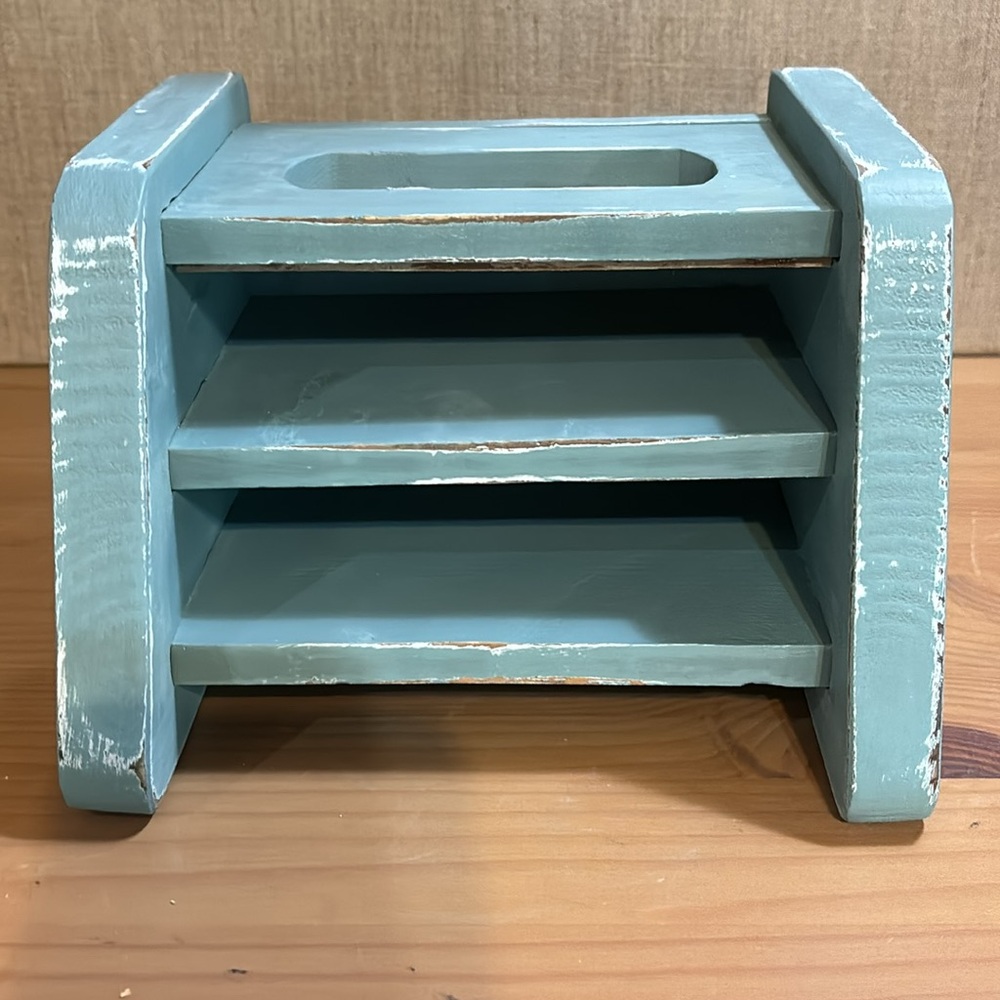 Boho Wood Organizer - Picture 12 of 14
